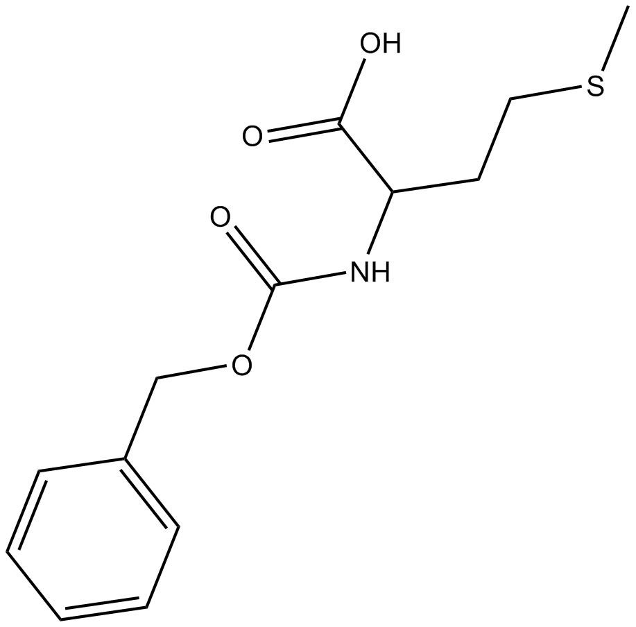 Z-D-Met-OH Chemische Struktur