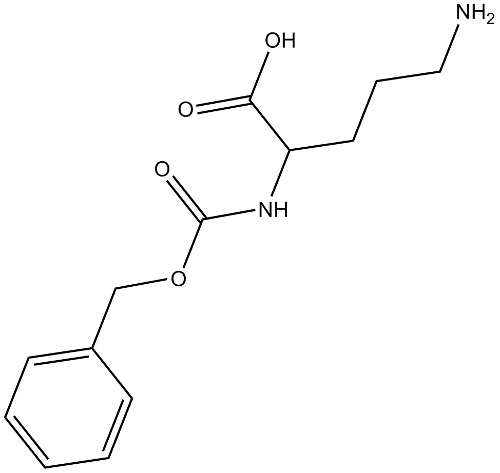Z-Orn-OH Chemische Struktur