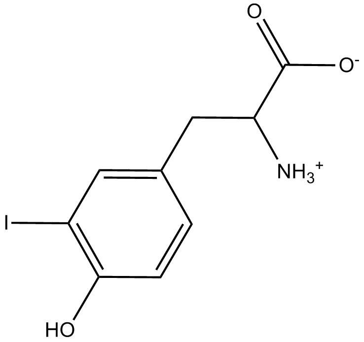 H-Tyr(3-I)-OH  Chemical Structure