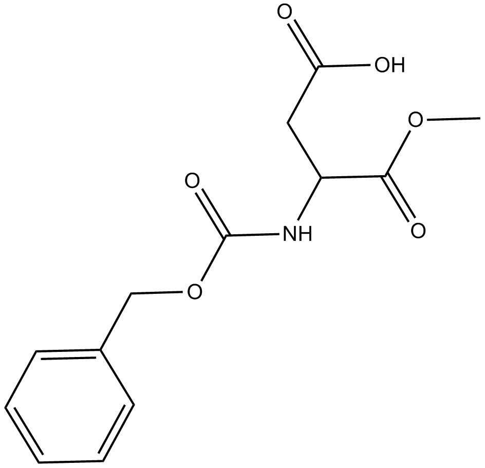 Z-Asp-OMe 化学構造