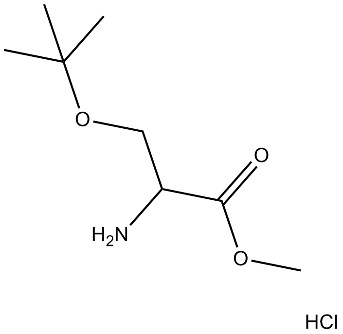 H-D-Ser(tBu)-OMe·HCl  Chemical Structure