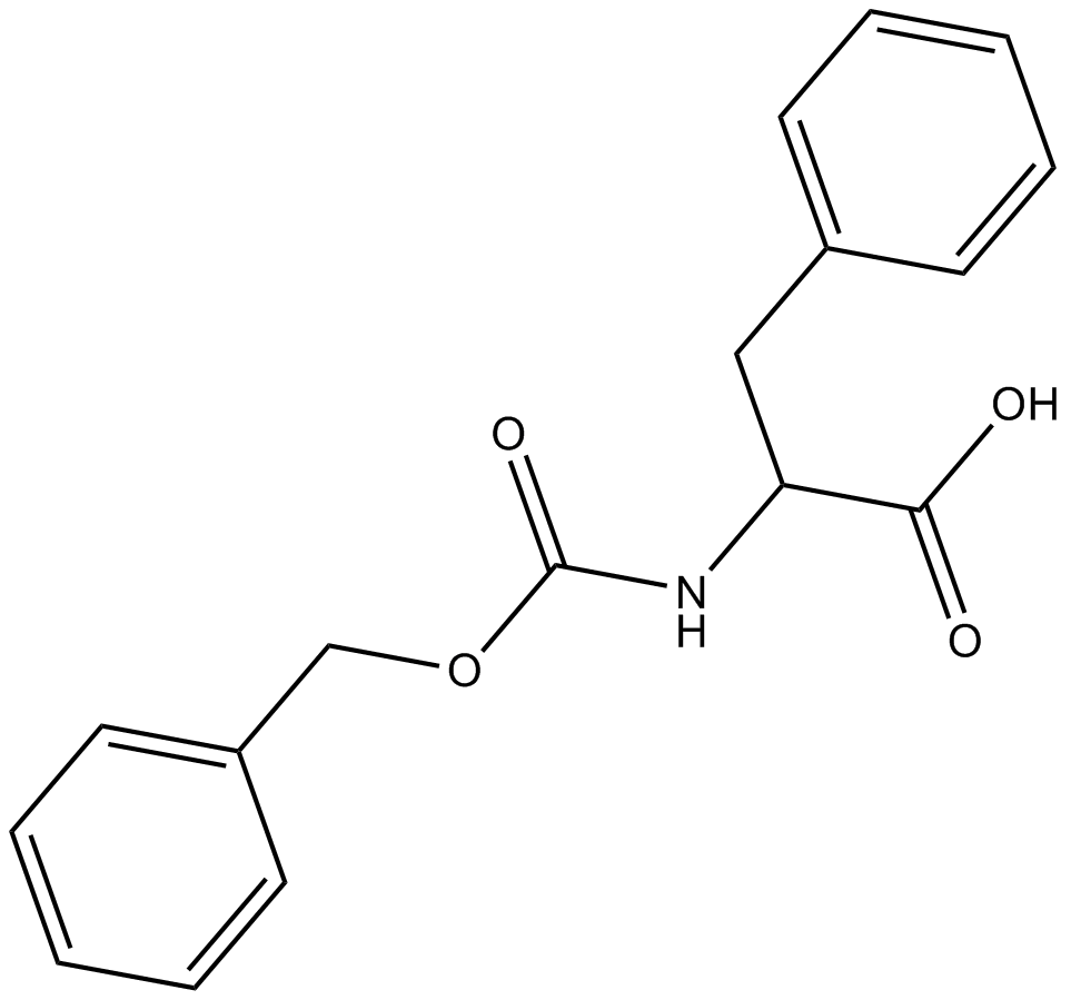 Z-Phe-OH 化学構造
