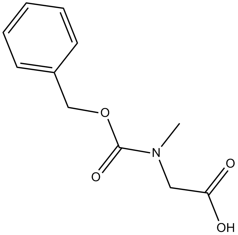 Z-Sar-OH 化学構造