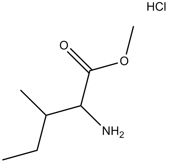 H-Ile-OMe·HCl Chemische Struktur