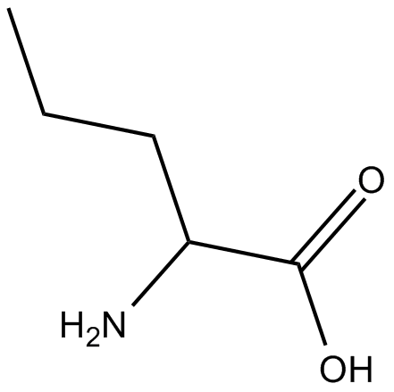 H-Nva-OH Chemische Struktur