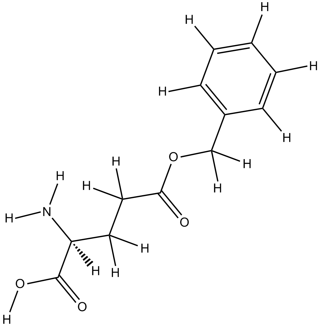 H-Glu(OBzl)-OH·HCl Chemische Struktur