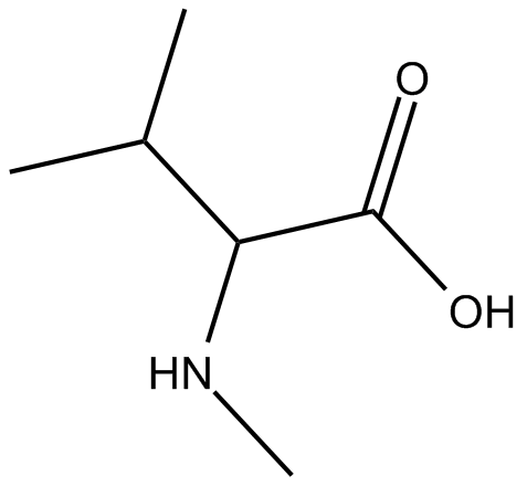 N-Me-Val-OH·HCl 化学構造