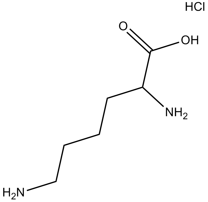H-D-Lys-OH·HCl Chemische Struktur