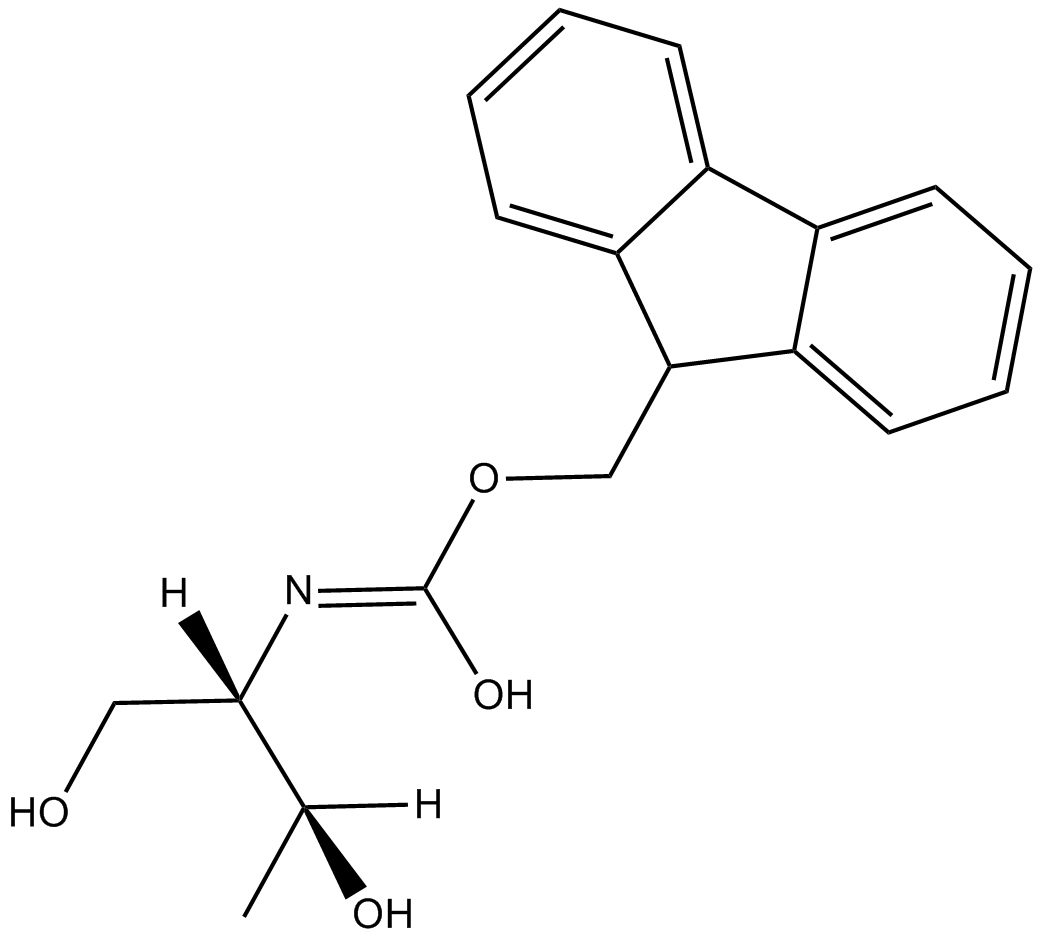 Fmoc-D-Thr-ol Chemical Structure