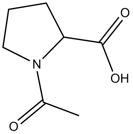 Ac-Pro-OH  Chemical Structure