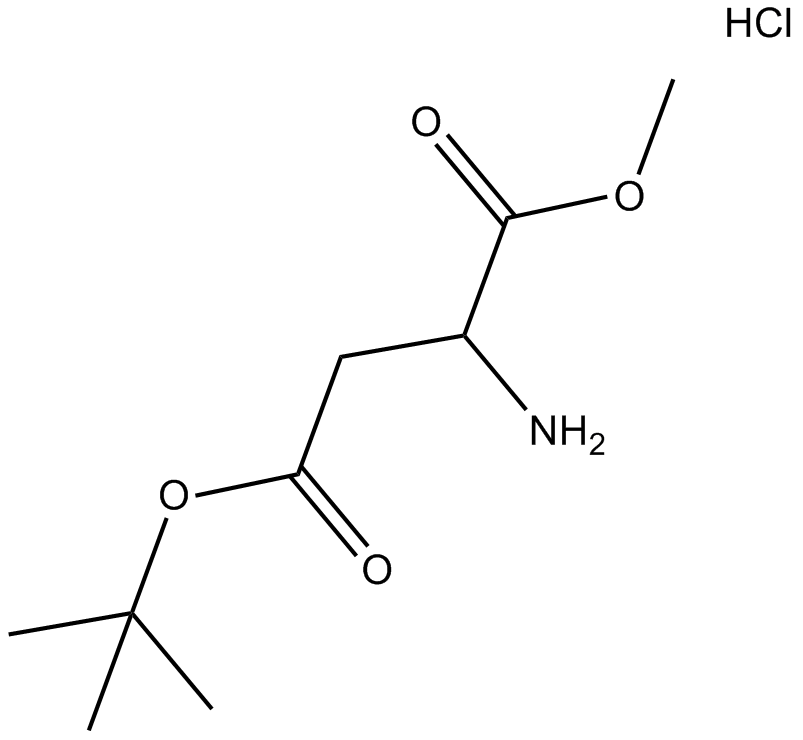 H-Asp(OtBu)-OMe·HCl Chemische Struktur