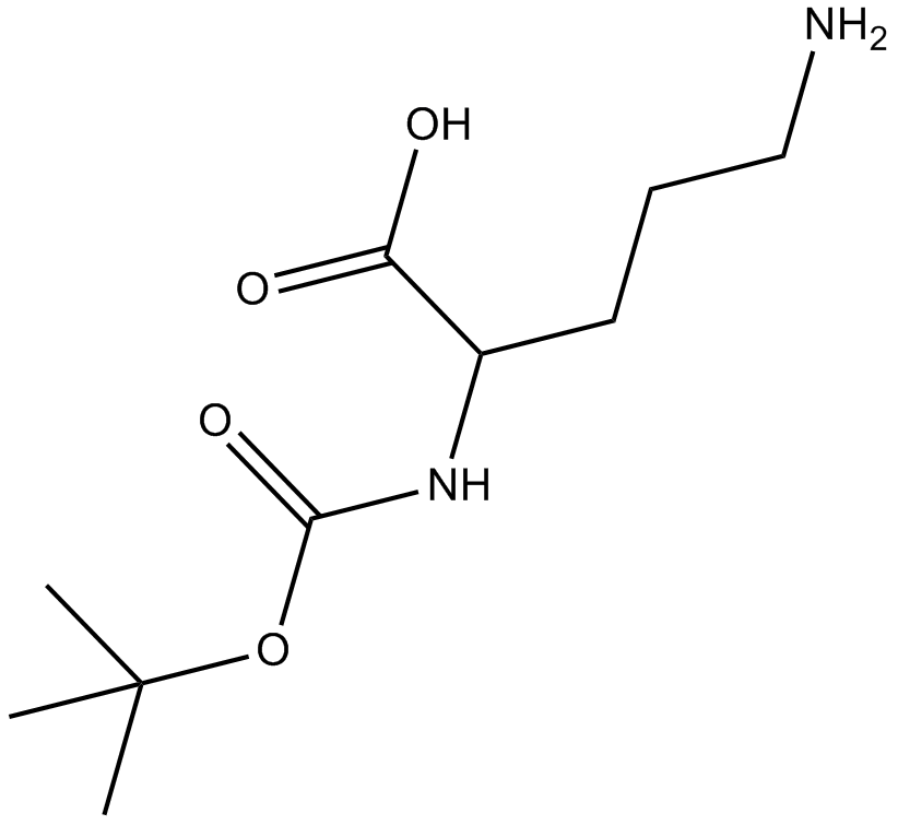 Boc-Orn-OH  Chemical Structure