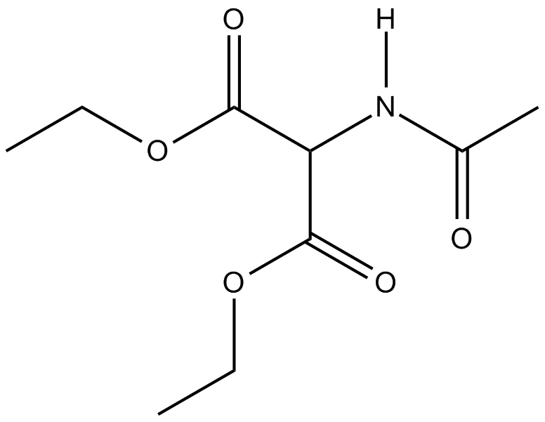 Diethyl Acetamidomalonate  Chemical Structure