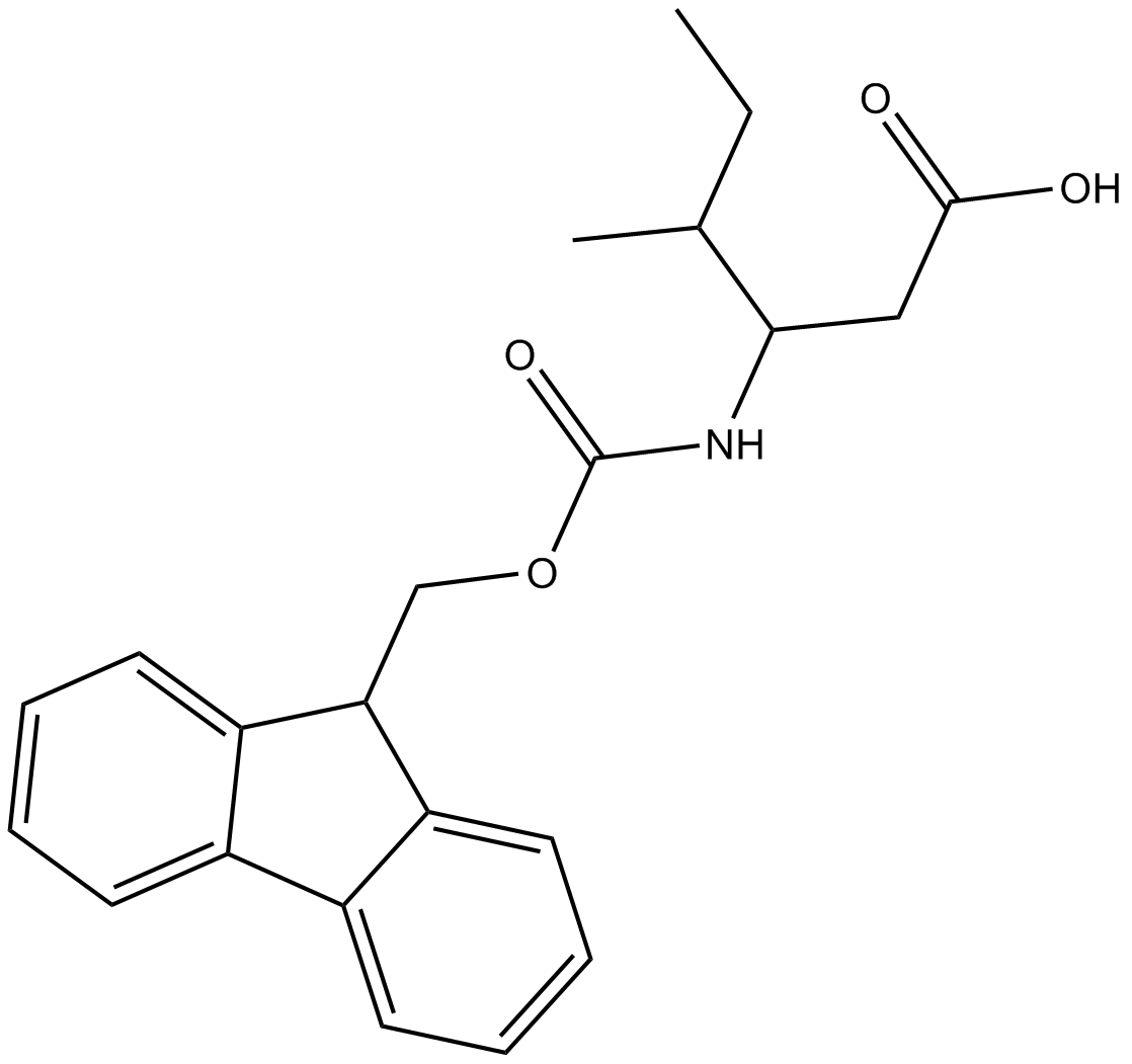 Fmoc- ?-HoIle-OH  Chemical Structure