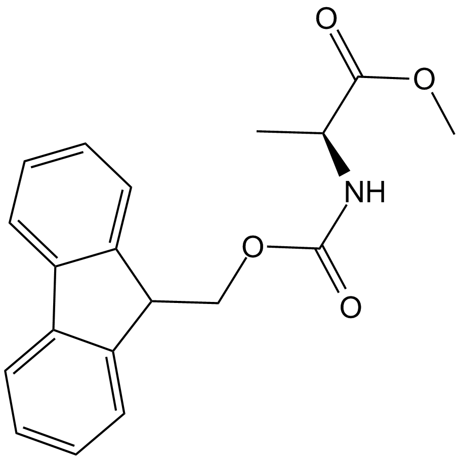Fmoc-Ala-OMe  Chemical Structure