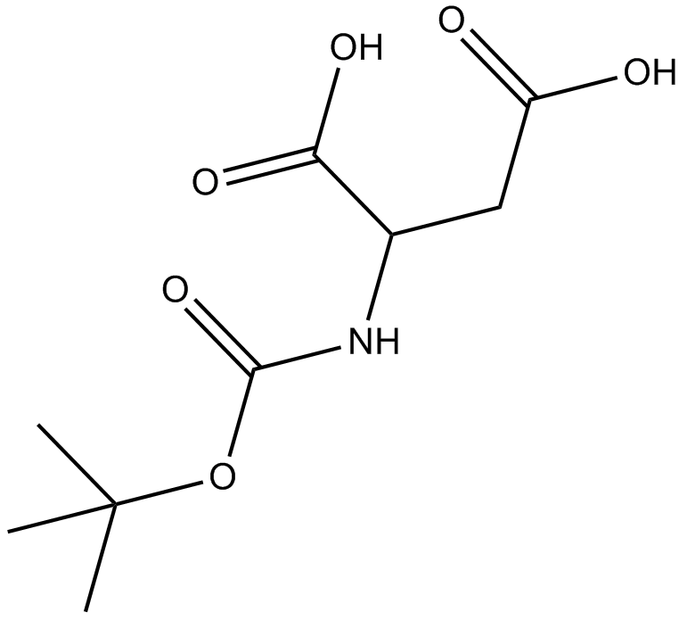 Boc-D-Asp-OH  Chemical Structure
