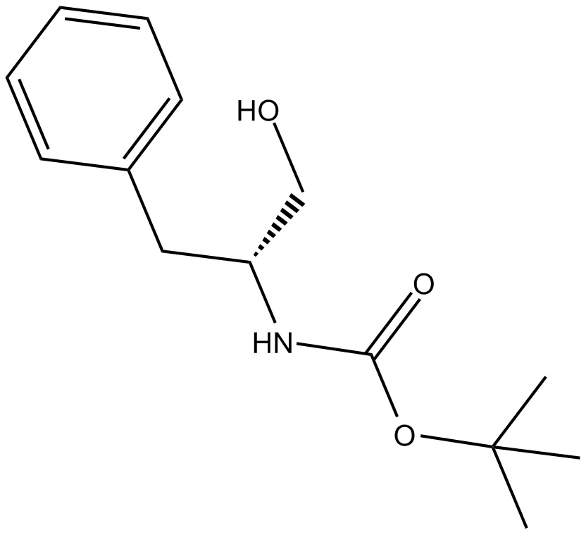 Boc-D-Phenylalaninol التركيب الكيميائي