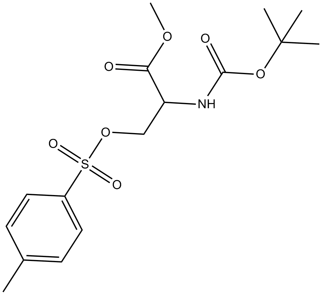 Boc-Ser(Tos)-OMe Chemische Struktur