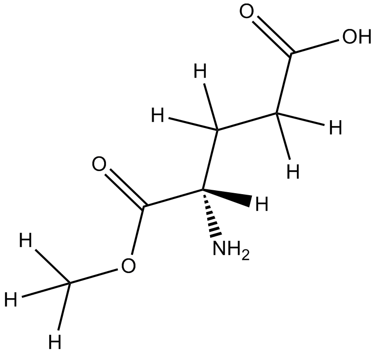 H-D-Glu(OMe)-OH التركيب الكيميائي
