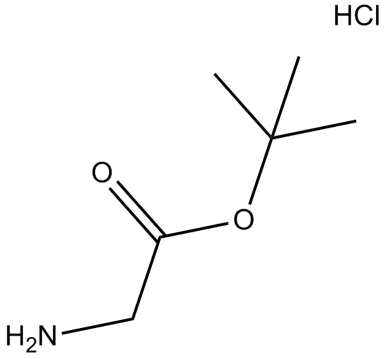 H-Gly-OtBu·HCl  Chemical Structure