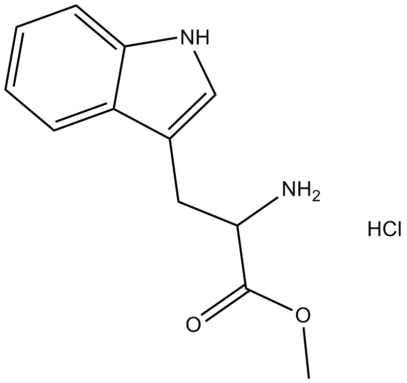 H-D-Trp-OMe.HCl التركيب الكيميائي
