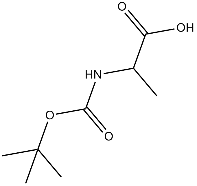 Boc-DL-Ala-OH  Chemical Structure