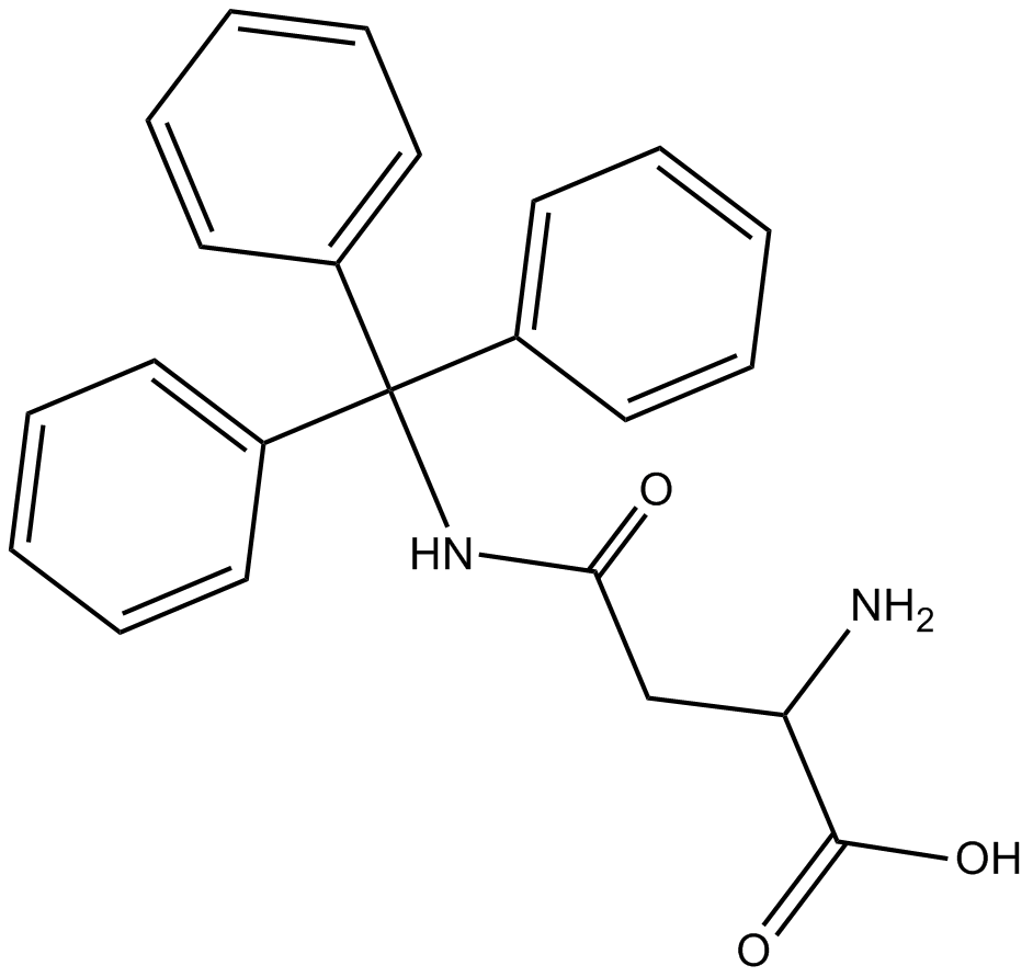 H-Asn(Trt)-OH  Chemical Structure