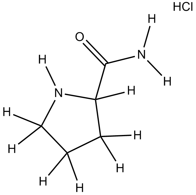 H-DL-Pro-NH2 التركيب الكيميائي
