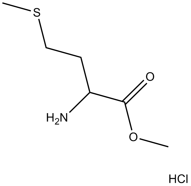 H-D-Met-OMe·HCl 化学構造
