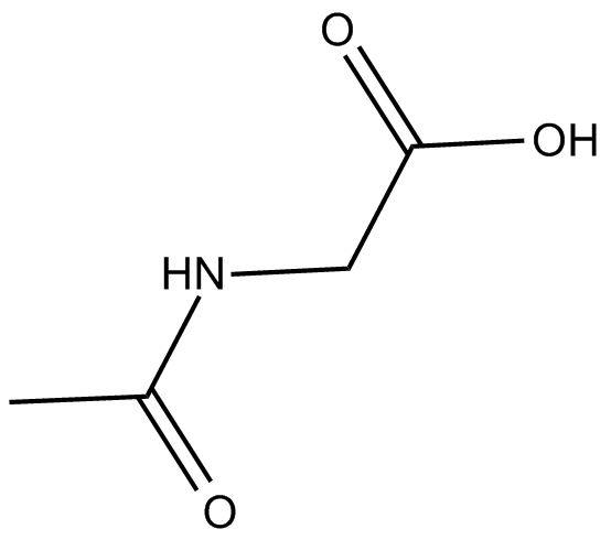 Ac-Gly-OH  Chemical Structure