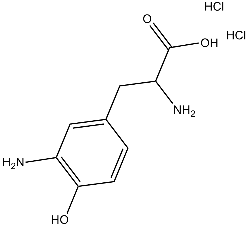 m-NH2-Tyr-OH?2HCl Chemische Struktur