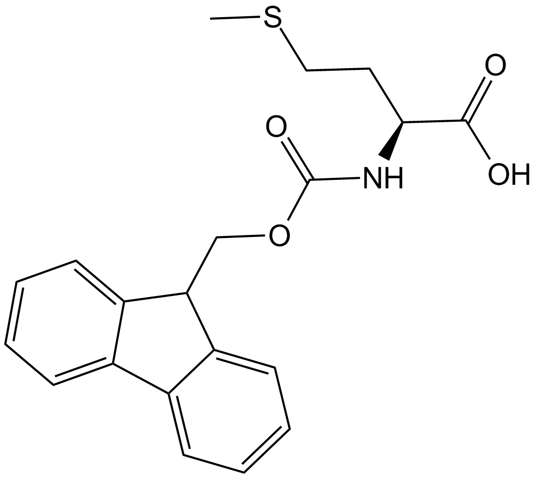 Fmoc-Met-OH  Chemical Structure