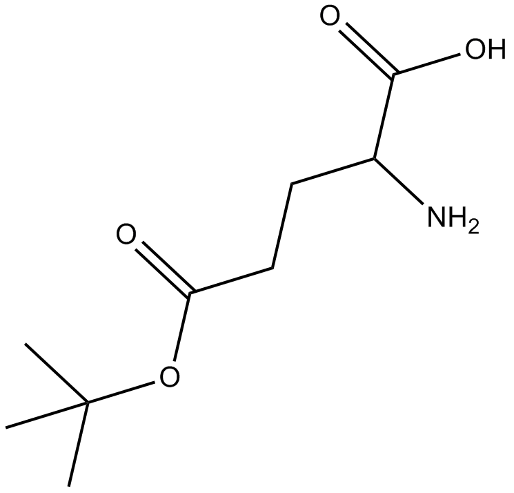 H-D-Glu(OtBu)-OH التركيب الكيميائي