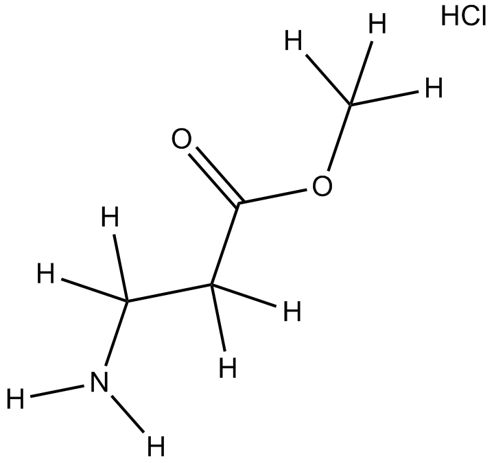 H-β-Ala-OMe.HCl التركيب الكيميائي
