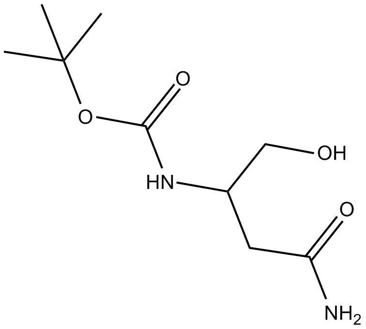 Boc-Asparaginol  Chemical Structure