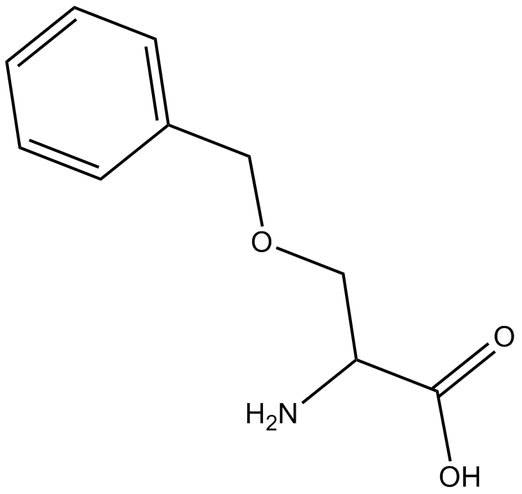 H-Ser(Bzl)-OH 化学構造