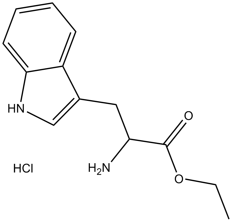 H-Trp-Oet·HCl Chemische Struktur