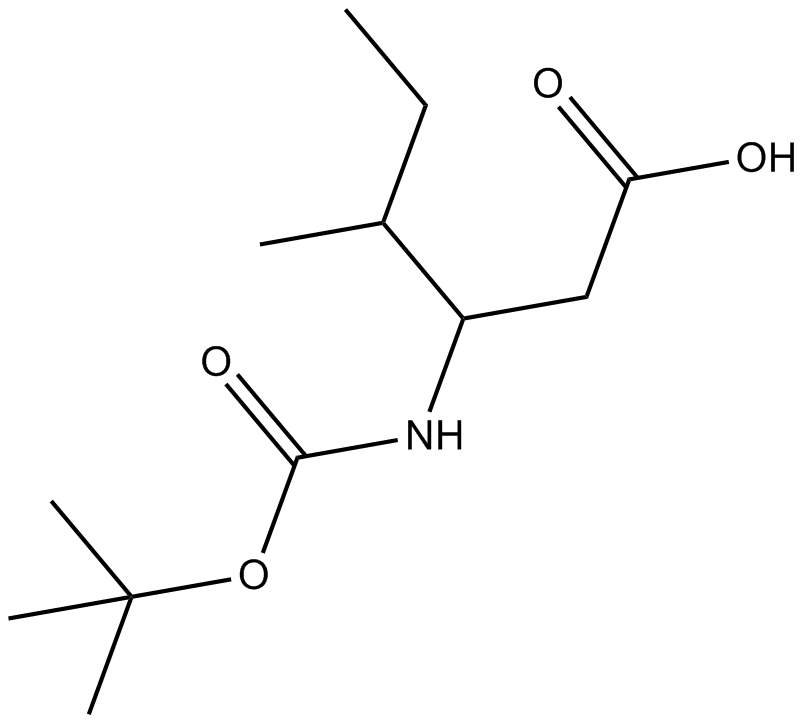 Boc- ?-HoIle-OH  Chemical Structure