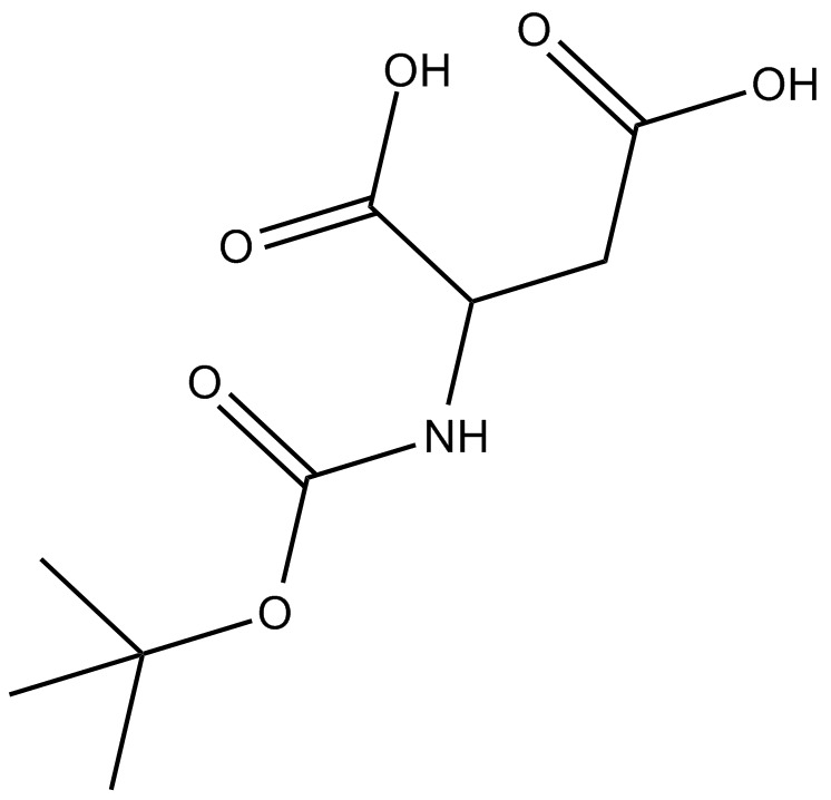 Boc-Asp-OH Chemical Structure