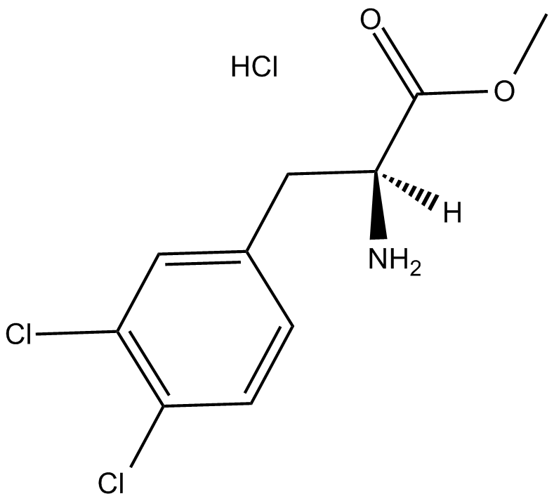 H-Phe(3,4-DiCl)-OMe?HCl التركيب الكيميائي