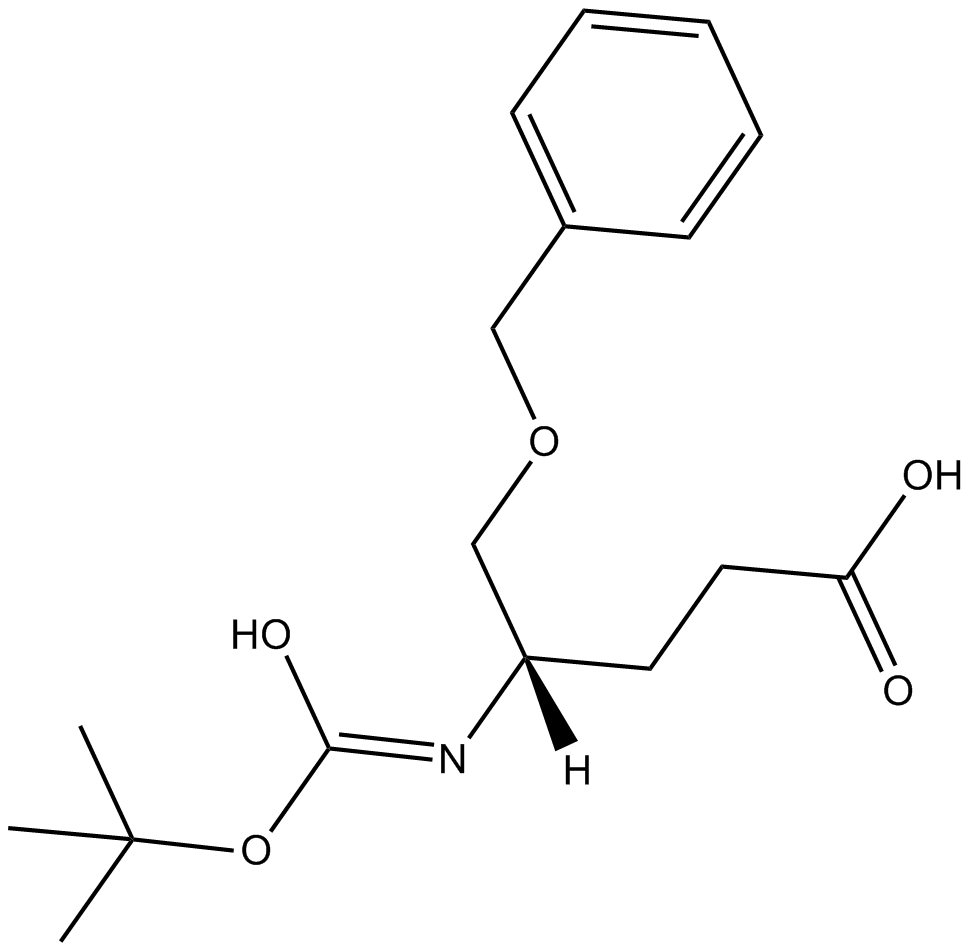 Boc-Glutaminol(OBzl) Chemische Struktur