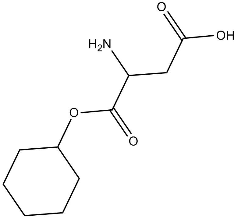 H-Asp(OcHex)-OH Chemische Struktur