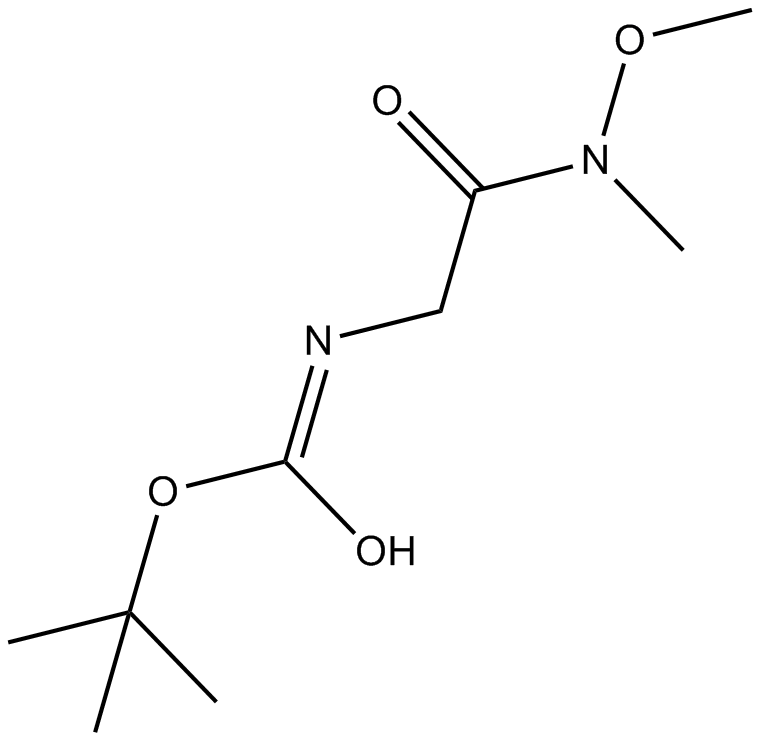 Boc-Gly-N(OMe)Me  Chemical Structure