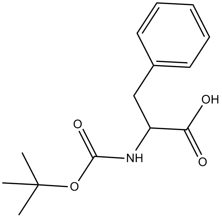 Boc-DL-Phe-OH  Chemical Structure