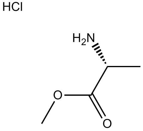 H-D-Ala-OMe?HCl 化学構造