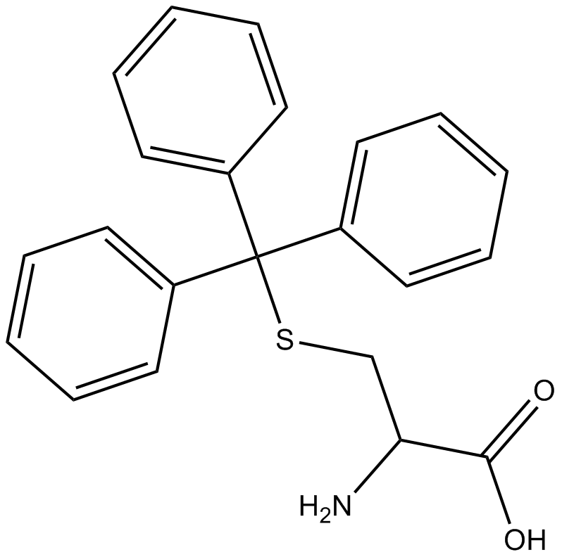 H-Cys(Trt)-OH Chemische Struktur