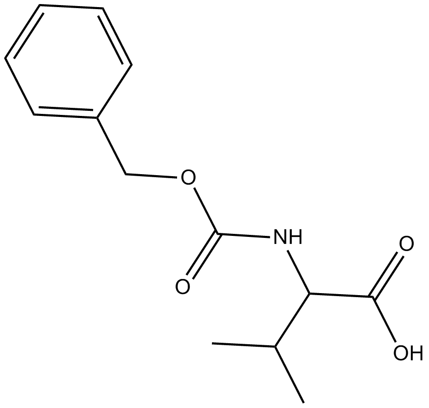 Z-Val-OH Chemische Struktur