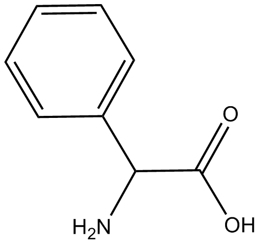 H-D-Phg-OH التركيب الكيميائي