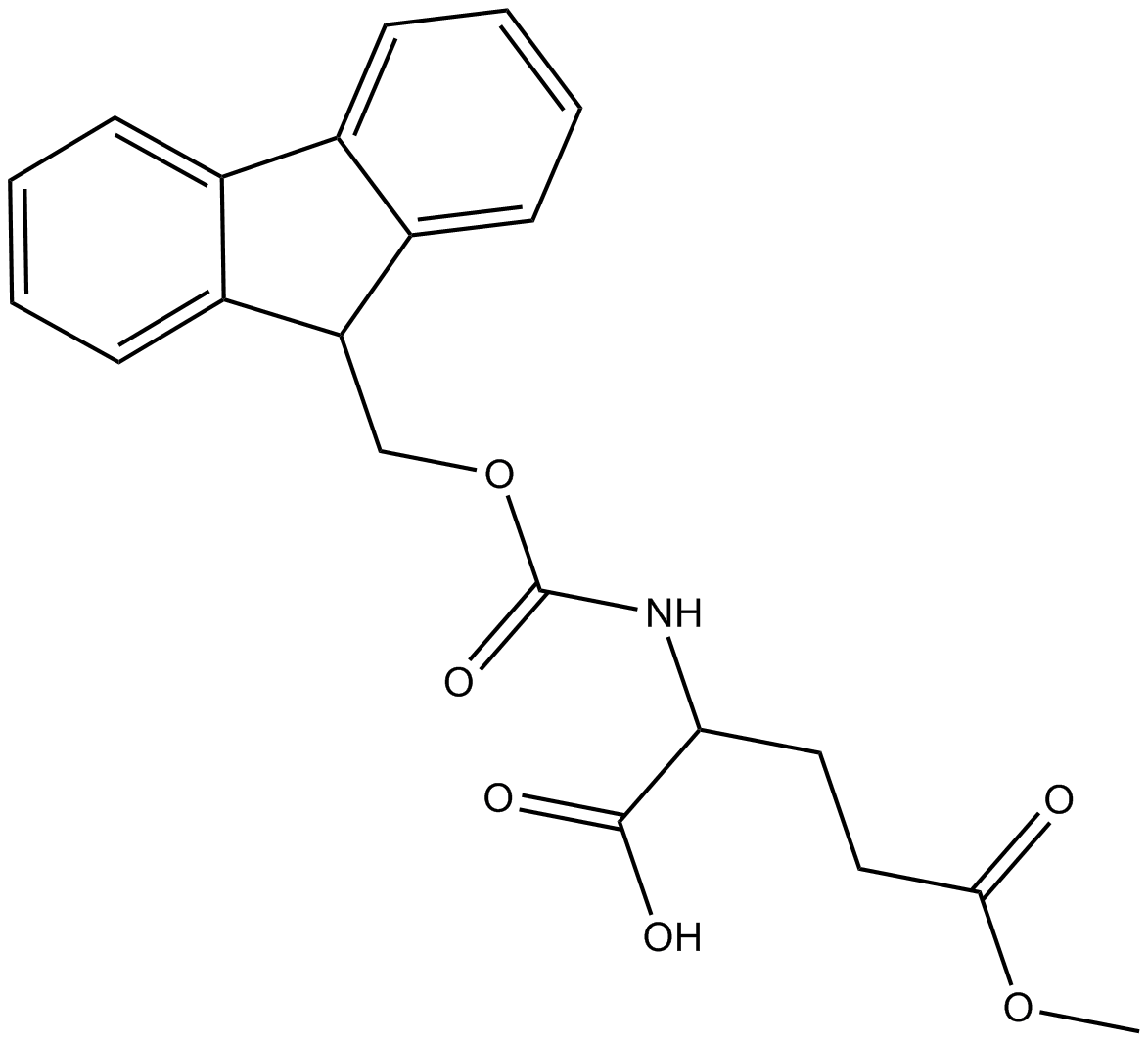 Fmoc-Glu-OMe  Chemical Structure