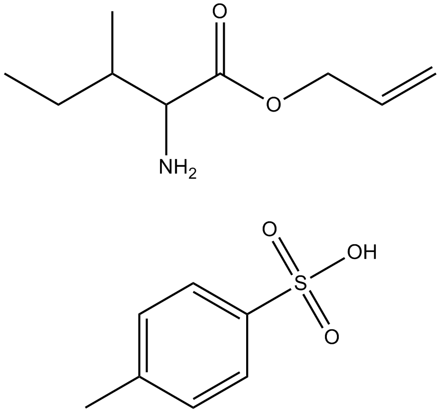 H-Ile-OAll·TosOH  Chemical Structure